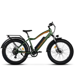 Addmotor M-550 All Terrain Fat Tire Electric Bike green