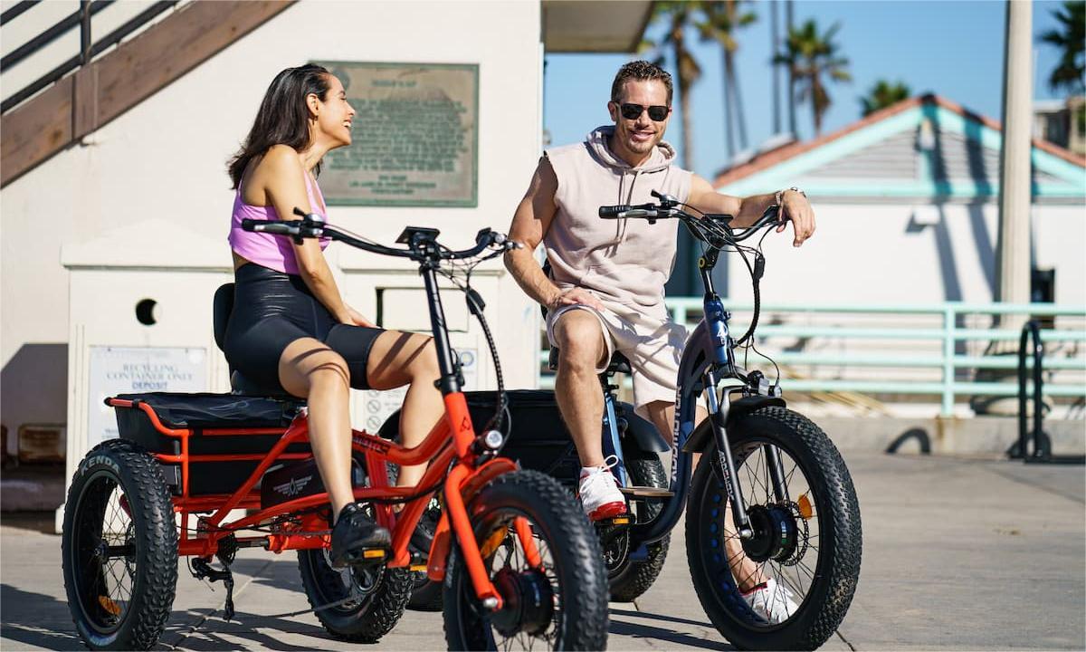 M-360 and m-340  Electric Trike For All Terrain Ride 