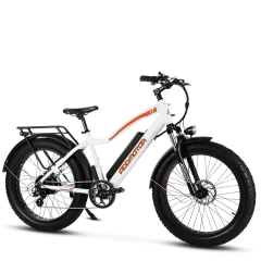 Addmotor M-550 All Terrain Fat Tire Electric Bike white