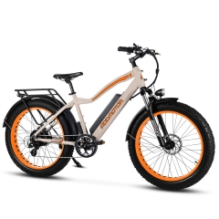 Addmotor M-550 All Terrain Fat Tire Electric Bike khaki