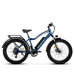 Addmotor M-550 All Terrain Fat Tire Electric Bike blue