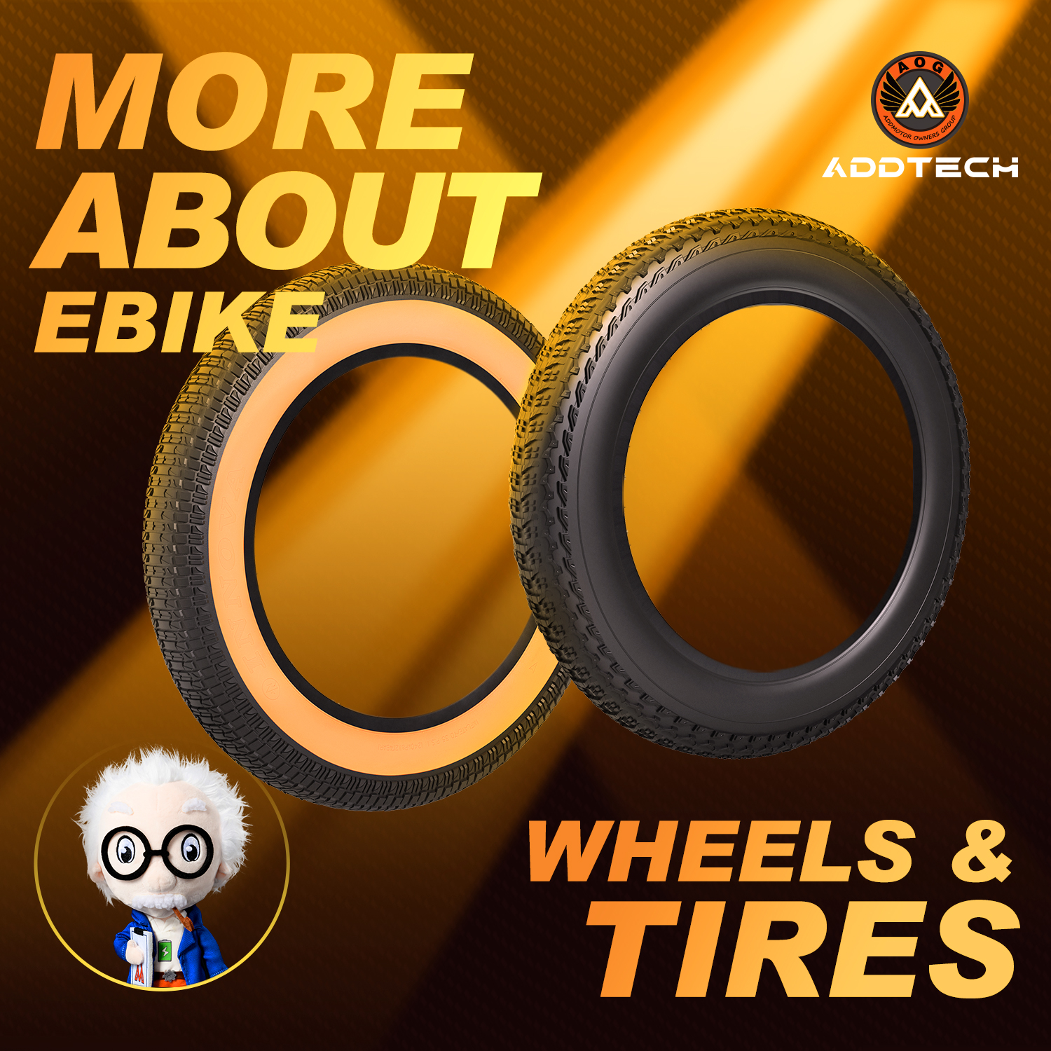 ADDTECH | Ebike Mechanical Components - Wheels & Tires