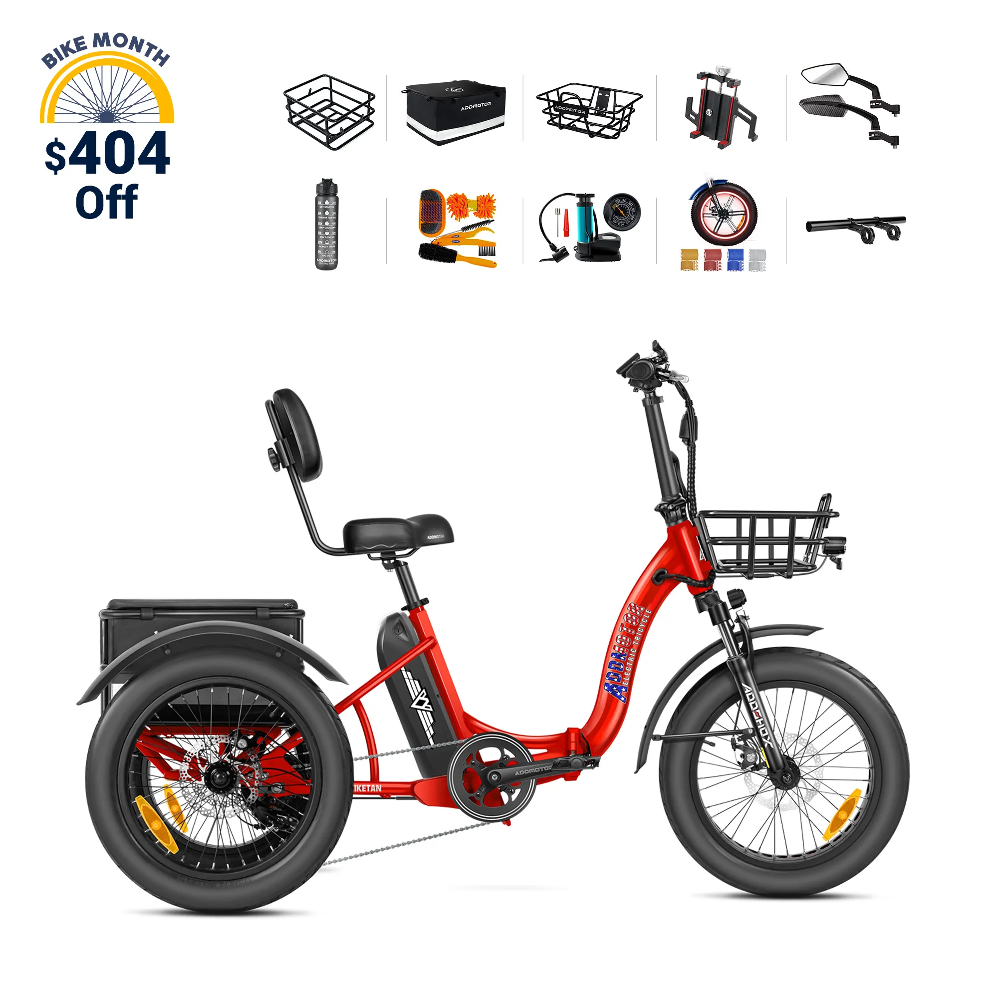 Triketan M-330F Folding eTrike