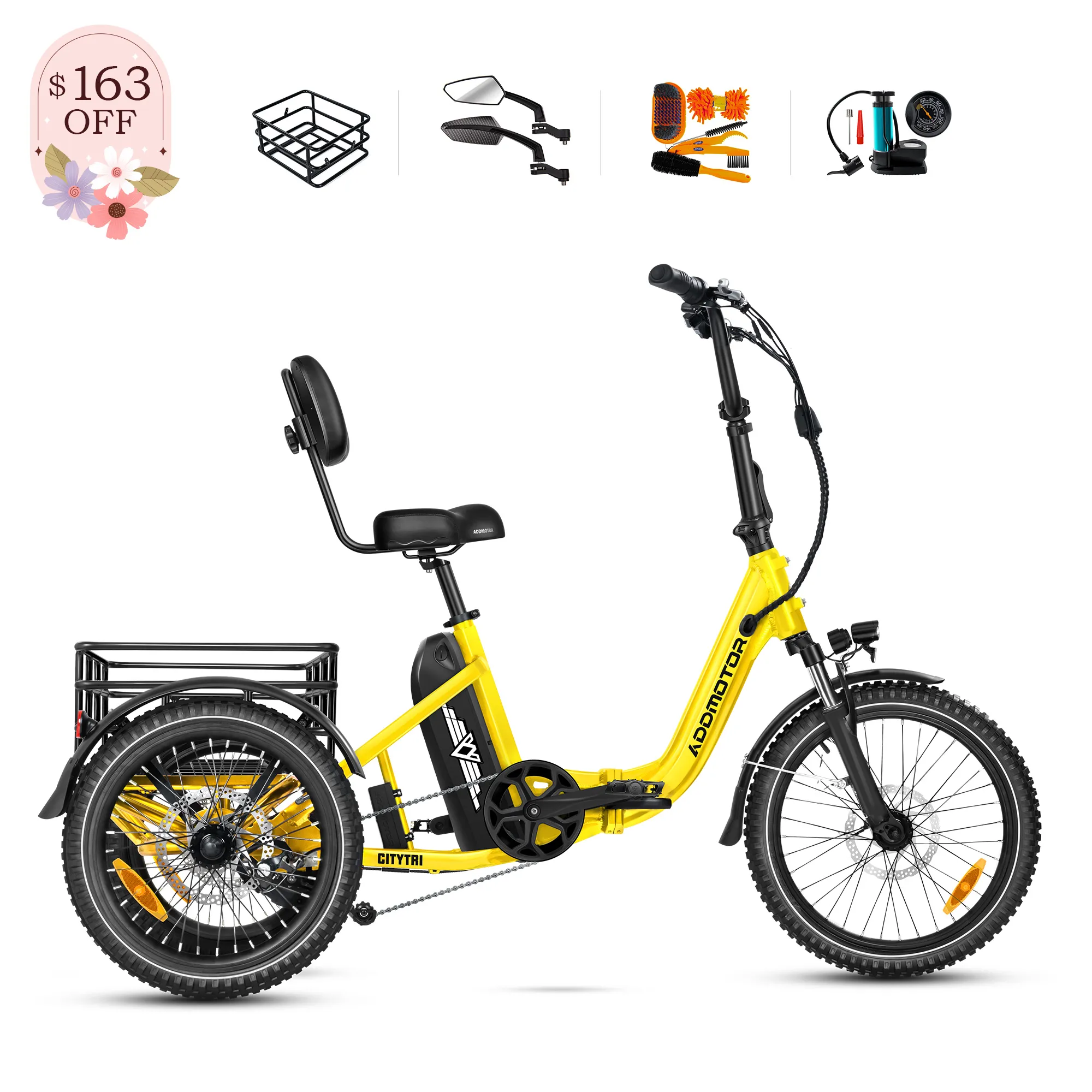 Citytri E-310 Plus Folding eTrike