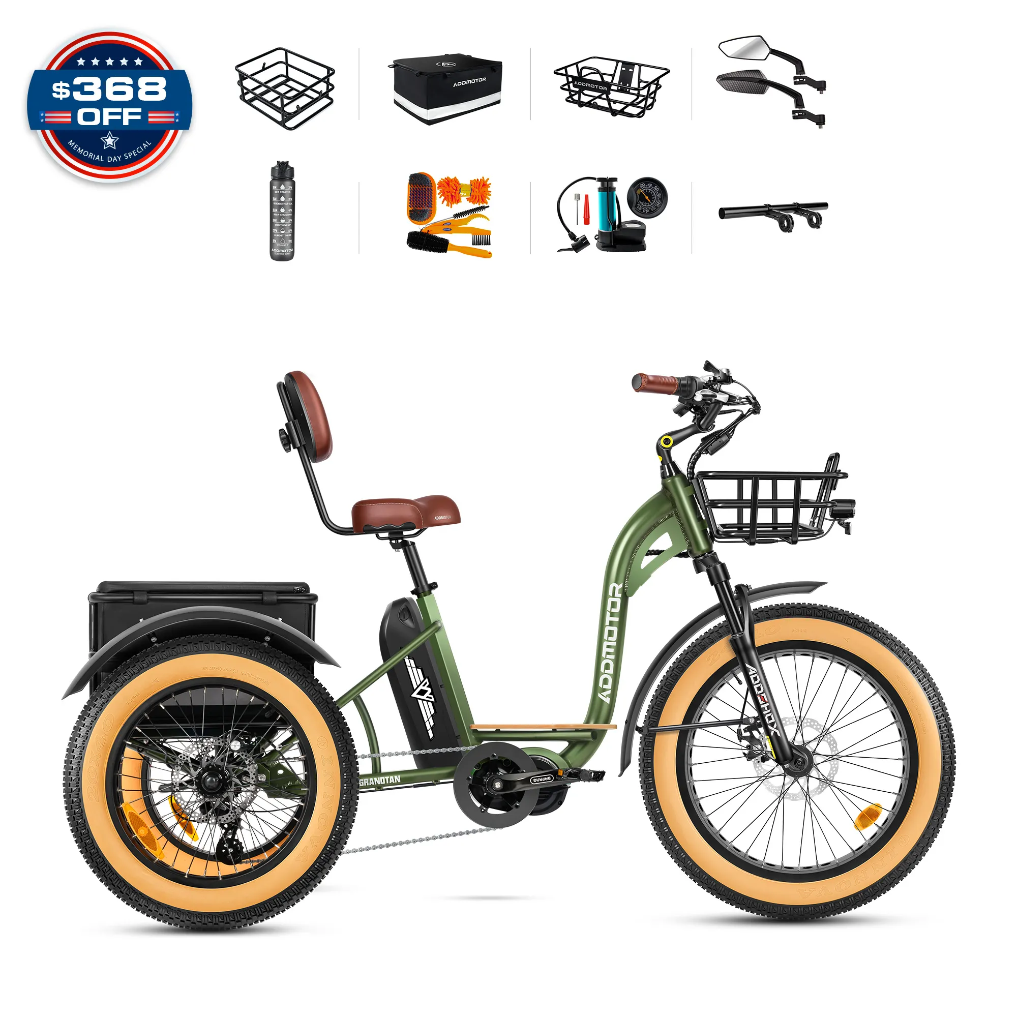 Grandtan Turbo Mid-Drive eTrike
