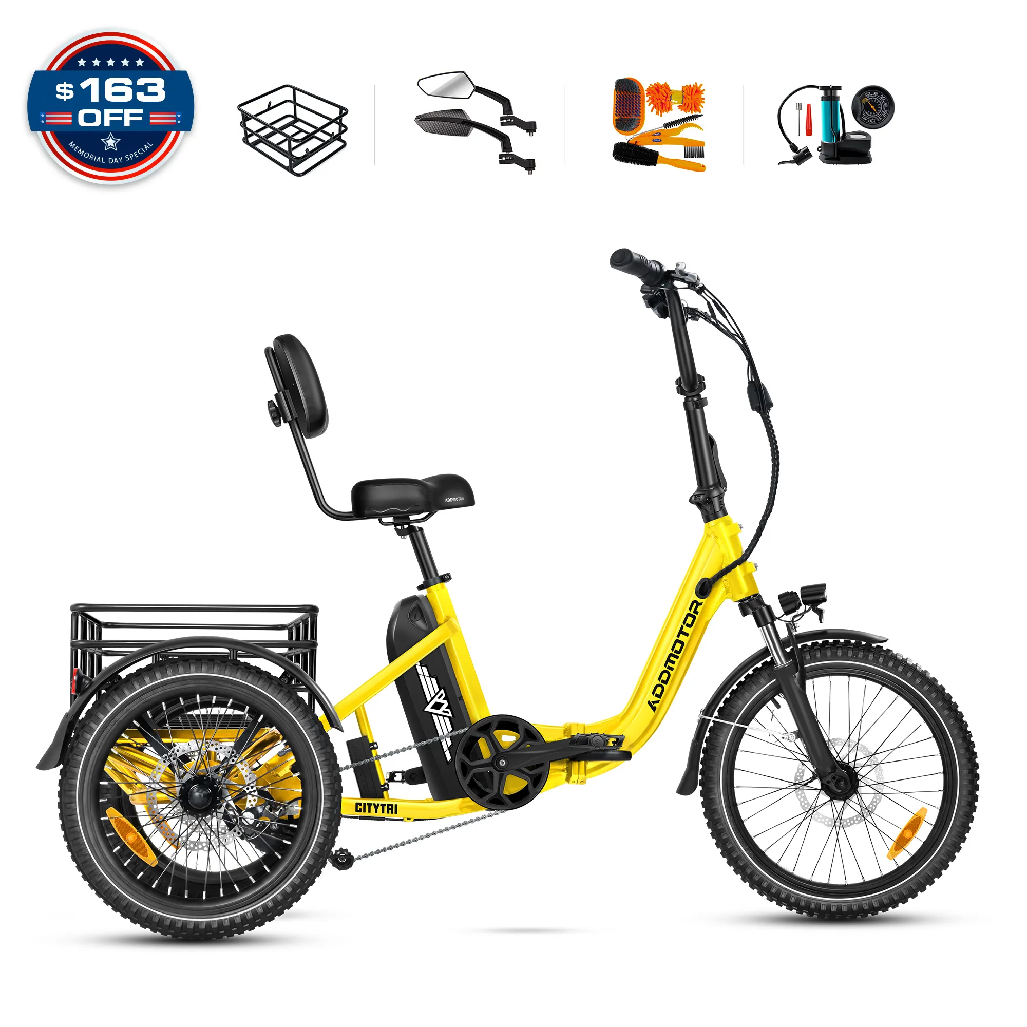 Citytri E-310 Plus Folding eTrike